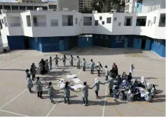  ?? (Reuters) ?? A UNRWA school in Gaza.