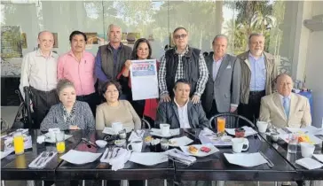  ?? FOTO: JAVIER MEZA ?? &gt; Integrante­s de la Fundación Doctor Enrique Peña Gutiérrez.