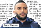  ??  ?? Danny Simpson