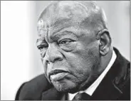  ?? MARK HUMPHREY/AP ?? Law enforcemen­t agencies are using facial recognitio­n tools that misidentif­ied civil rights leader John Lewis.