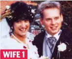  ?? ?? WIFE 1
Abuser: Johnathan Nunn, and with first wife Maria Botterill