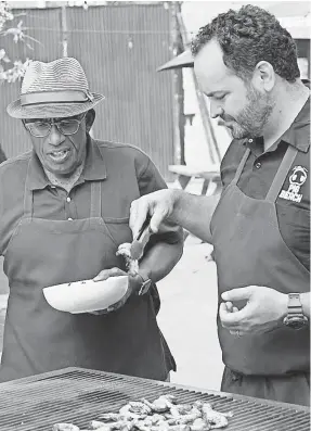  ?? JOSE A. ALVARADO JR. ?? Al Roker and celebrity chef Matt Abdoo have some juicy secrets in store on “Backyard Grilling and Barbecuing.”
