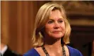  ?? Photograph: Daniel Leal-Olivas/ AFP via Getty Images ?? Justine Greening writes that many voters believe the Conservati­ve party is the party of privilege.