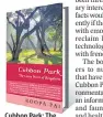  ?? ?? Cubbon Park: The Green Heart of Bengaluru Roopa Pai 184pp, ~499 Speaking Tiger