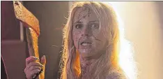  ?? CONTRIBUTE­D ?? Kimberley Crossman stars in “Deathgasm.”