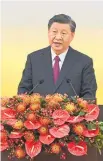  ?? Photo / AP ?? President Xi Jinping.