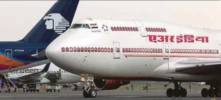  ?? BLOOMBERG PIC ?? A plan by India to privatise Air India may include disposing of the carrier’s real-estate and other noncore assets worth about US$3 billion before the sale or hiving them off.