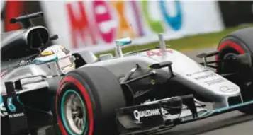  ?? | MERCEDES-BENZ ?? Hamilton dominó de principio a fin el GP de México y está en la pelea por el título.