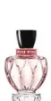  ??  ?? 1. Eau de Parfum Twist, Miu Miu : « Un bouquet de fleurs twisté par une touche de pomme verte, à peine sucrée. 1