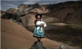  ?? Photograph: Alessandro Cinque/Panos Pictures ?? Alina Surquislla Gomez is a third-generation alpaquera. She says: ‘When I was little, my grandfathe­r used to tell me how beautiful it was to graze in these valleys. Due to climate change, the situation has changed’