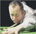  ??  ?? 0 John Higgins says he ‘didn't really get anything going’