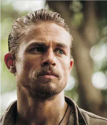  ?? AMAZON STUDIOS/BLEECKER STREET ?? “We didn’t have to act, we just had to exist in those jungle scenes,” says The Lost City of Z star Charlie Hunnam.