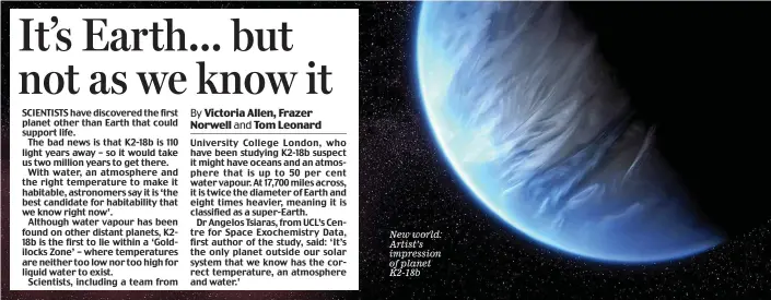 It's Earth... but not as we know it - PressReader