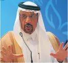  ?? /Reuters ?? Partner: Saudi Arabia Energy Minister Khalid al-Falih says they regard India as a priority.