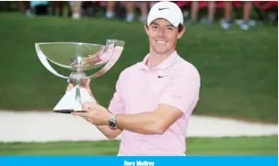  ??  ?? Rory McIlroy