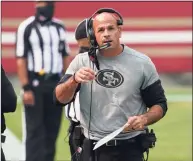  ?? Tony Avelar / Associated Press ?? New Jets head coach Robert Saleh is the first known Muslim American to hold that position in NFL history.