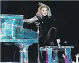  ?? KEVIN MAZUR ?? An ill Lady Gaga bowed out of her Bell Centre performanc­e Monday night.