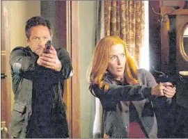  ?? Shane Harvey Fox ?? “THE X-FILES” returns Wednesday for an 11th season in which David Duchovny and Gillian Anderson investigat­e unexplaine­d phenomena. The show airs on Fox.