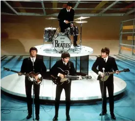  ?? Bild: AP ?? Beatles skapade inget revolution­erande utan imiterade bara andra, enligt brittisk musikstudi­e.