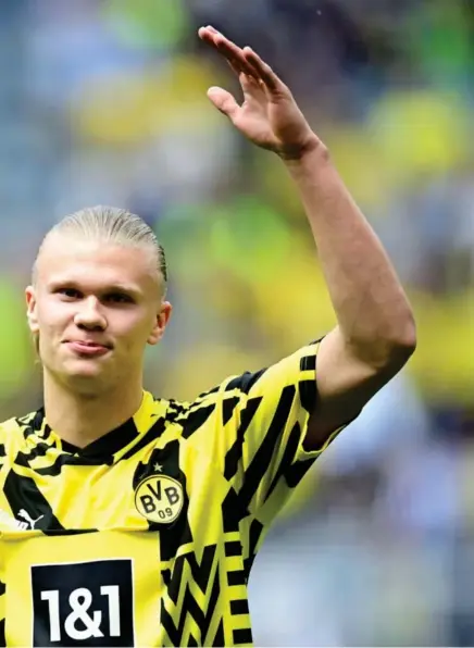  ?? Foto: Tim Groothuis / Witters / Bildbyrån ?? U Erling Braut Haaland er ferdig i tradisjons­klubben Borussia Dortmund. Neste stopp: Manchester.