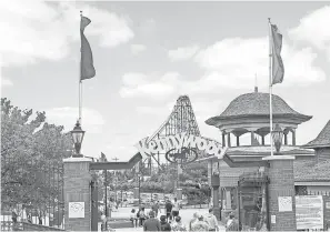  ??  ?? The cheeky little engine and pals will be taking up residence at Kennywood when the amusement park opens Thomas Town this summer. KURT MILLER/KENNYWOOD