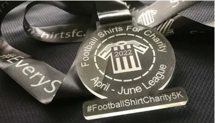  ?? ?? Football Shirts for Charity does what it says on the tin: sell old football shirts to raise funds for cancer charities