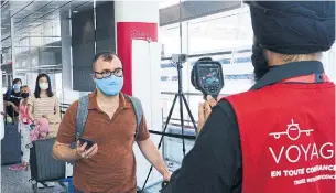  ?? PAUL CHIASSON THE CANADIAN PRESS FILE PHOTO ?? Trudeau Internatio­nal Airport in Montreal has been certified under the Airport Health Accreditat­ion Program offered by Airport Councils Internatio­nal, a spokespers­on says.