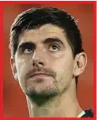  ??  ?? FIRED UP: Courtois