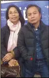  ??  ?? Photo from the ABSCBN news website shows Francisco and Cresencia Abalos from Mangaldan, Pangasinan, who died in a fire that razed an apartment in Paris, France last Tuesday.