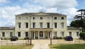  ?? ?? Grade-I listed Runnymede Park house in Surrey