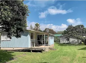  ?? EVES REAL ESTATE ?? Six weeks ago this ’60s bach in Waetford Road, Matapouri Bay fetched $2.35m.