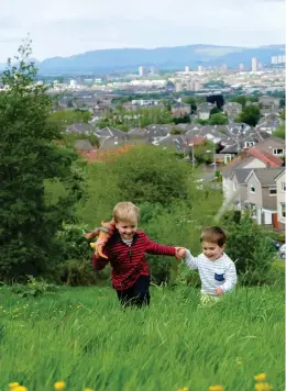  ??  ?? Plans to build 3,000 new homes on green belt land in North Lanarkshir­e are dividing opinion Photograph: Julie Howden