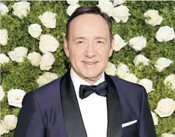  ??  ?? ► El actor Kevin Spacey.