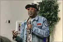  ?? RODNEY HO / RHO@AJC.COM ?? Spike Lee was at Spelman College on Sept. 30 to promote his Netflix series, “She’s Gotta Have It.” The show gives Lee’s 1986 movie a modern-day spin.