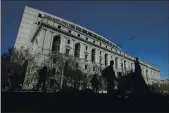  ?? JEFF CHIU — THE ASSOCIATED PRESS FILE ?? The Earl Warren Building, headquarte­rs of the Supreme Court of California, in San Francisco.