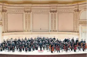  ?? JENNIFER
TAY LO R ROYAL CONSERVATO­RY OF MUSIC ?? The Royal Conservato­ry Orchestra, conducted by Peter Oundjian, made its Carnegie Hall debut this week.