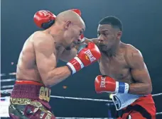  ?? KAMIL KRZACZYNSK­I, USA TODAY SPORTS ?? “I’ve prepared for every and anything, and I will do what it takes to get the victory,” said Daniel Jacobs, right.