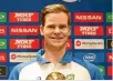  ??  ?? Australian captain Steve Smith.