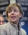  ?? JONATHAN HAYWARD, THE CANADIAN PRESS ?? Kellie Leitch was held accountabl­e for the Tories’ so-called snitch line, and her ‘Canadian values’ campaign.