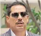  ??  ?? Robert Vadra