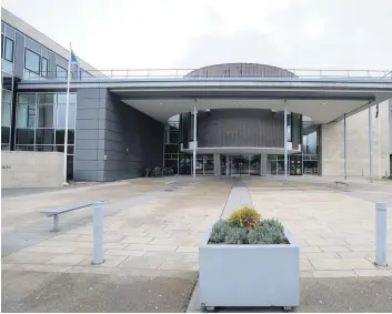  ??  ?? Headquarte­rs
West Lothian Council’s offices at the civic centre in Livingston