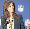  ??  ?? ASSOCIATED PRESS Charlotte Jones Anderson is the executive vice president and chief brand officer for the Dallas Cowboys.