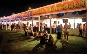  ?? WATCHARA PHOMICINDA — STAFF PHOTOGRAPH­ER ?? More than 65curated restaurant­s and vendors are coming to Coachella this year.