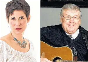  ?? SUBMITTED PHOTOS ?? Kelley Mooney and Dino Dunsford are set to present a night of gospel music on Oct. 4.