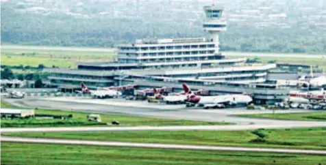  ??  ?? Murtala Muhammed Internatio­nal Airport, Lagos.