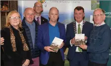  ??  ?? John Breen, KCC and Mayor of Kerry Cllr John Sheahan with Ian Hassell, Eugene Finn, Seamus Griffin and Bridget O’Connor of Camp Community Council.