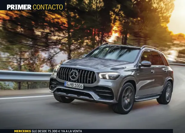  ??  ?? DIFERENTE. La tracción integral 4MATIC distribuye el par de manera continua entre los dos ejes mediante un embrague multidisco. MERCEDES GLE DESDE 75.300 € YA A LA VENTA