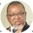  ??  ?? GWEDE MANTASHE