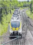  ?? FOTO: CHRISTIAN JOHNER/DPA ?? Die Gäubahn-trasse nahe Bondorf bei Herrenberg.