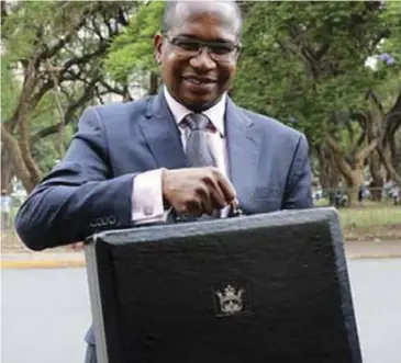  ?? ?? Finance minister Mthuli Ncube